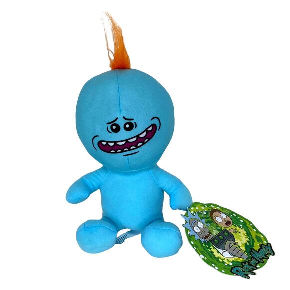 Rick and Morty Adult Swim 7” rare Plush Mr. Meeseeks New Licensed Stuffed Plush - Picture 1 of 10